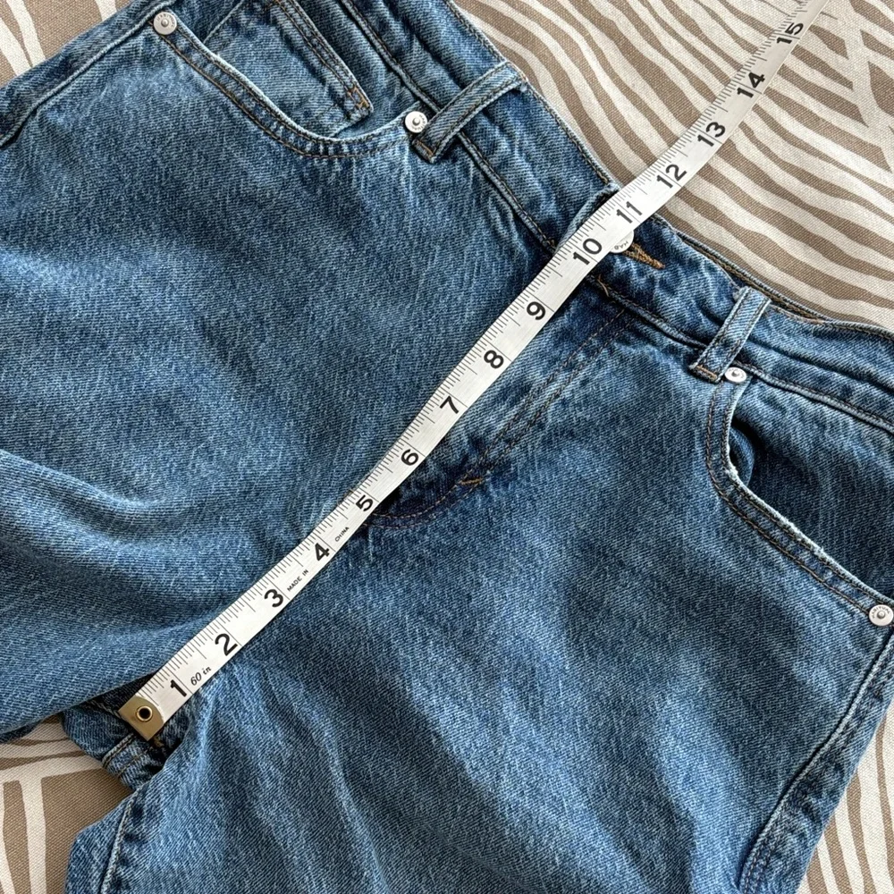 Habitual Two-Tone Blue Flare Jeans - Picture 7 of 8